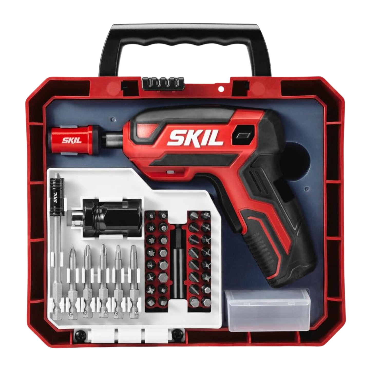 KIT DESTORNILLADOR ELÉCTRICO SKIL 4 VOLTIOS, 42 PIEZAS