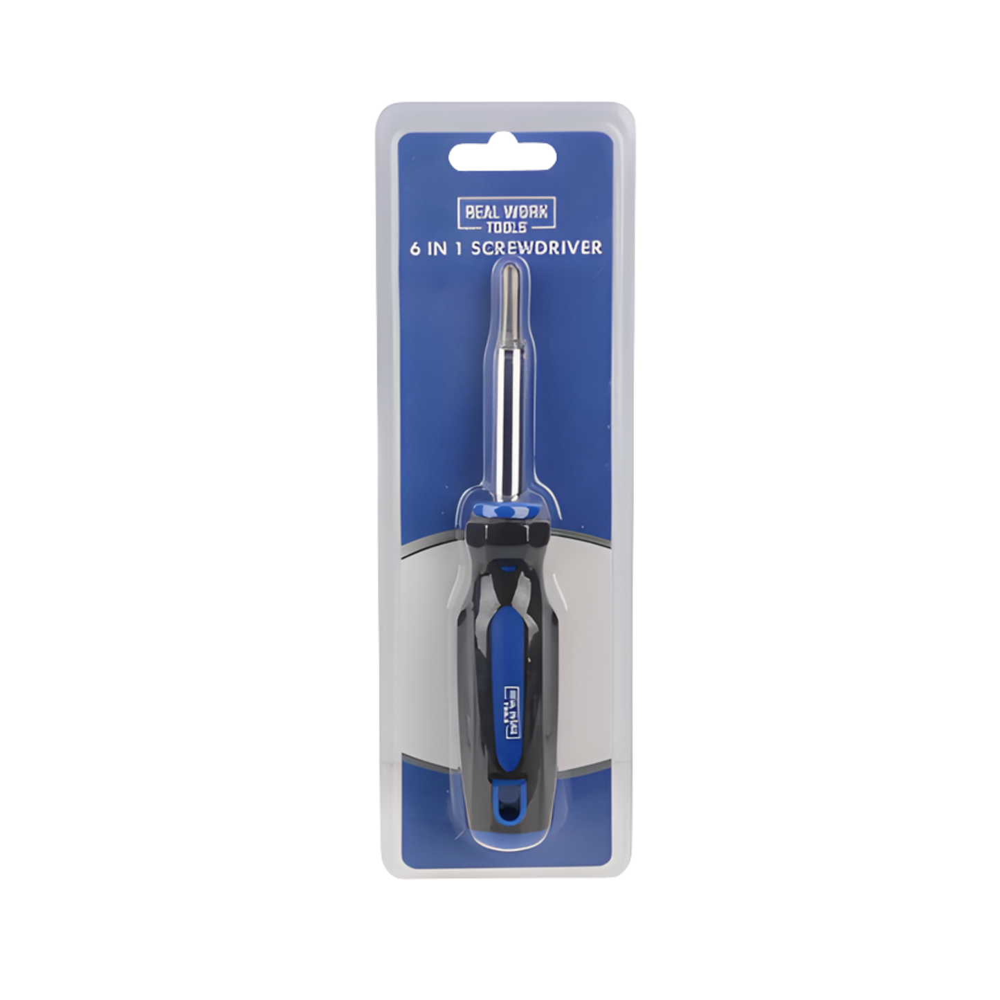 REAL WORK 6-IN-1 SCREWDRIVER