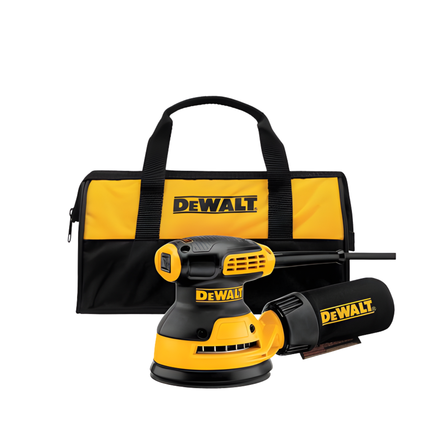 DEWALT - KIT DE LIJADORA ROTO ORBITAL ALEATORIA DWE6421K, 5 PULGADAS