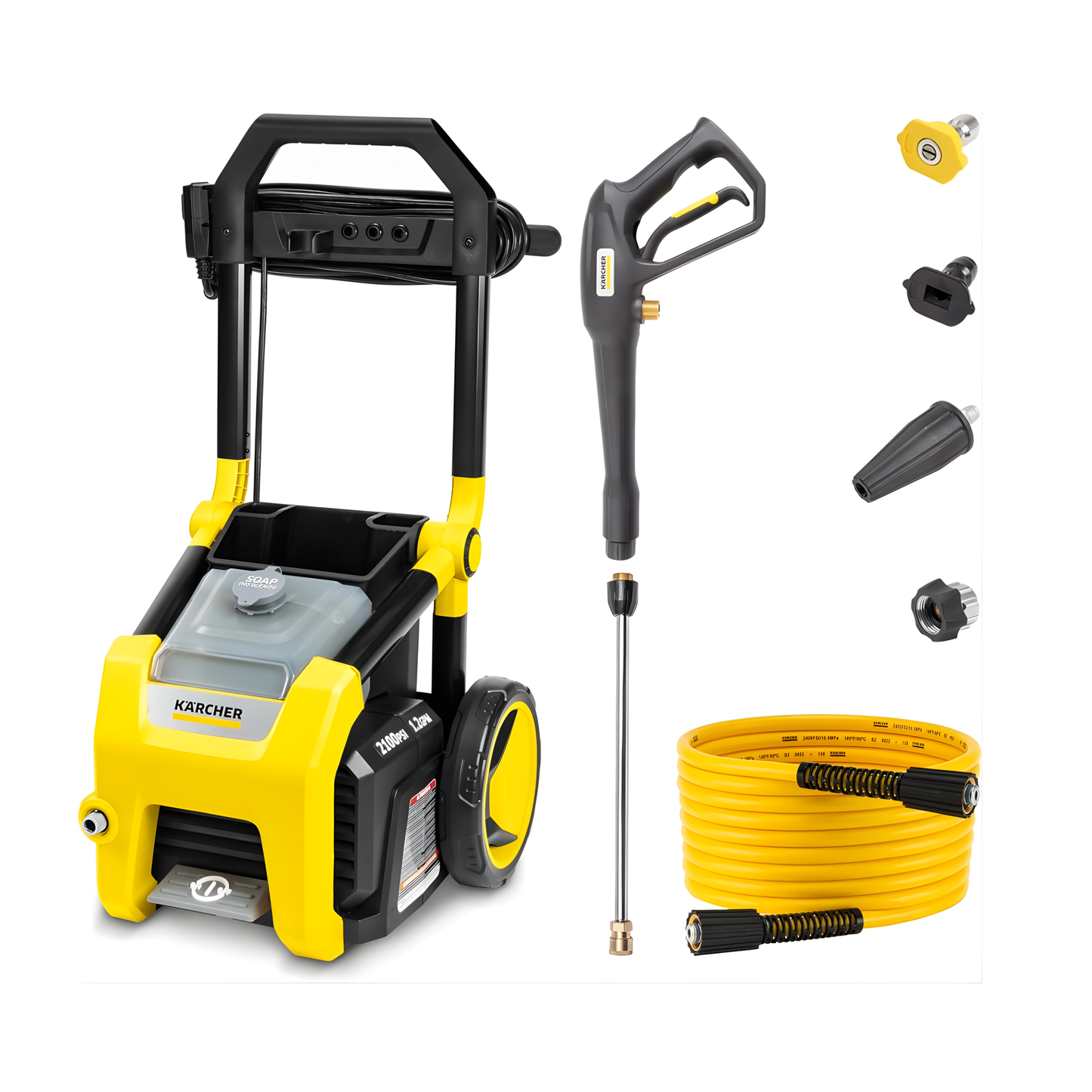 KARCHER K2100PS, 120 VOLTIOS, 2100 PSI