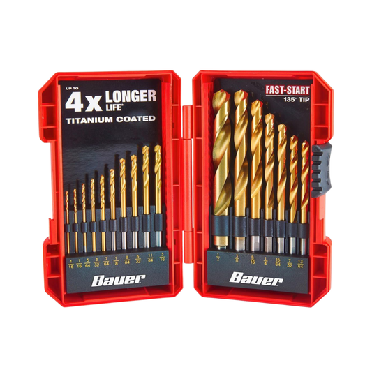 BAUER JUEGO DE MECHAS DE TITANIO 17 PIEZAS