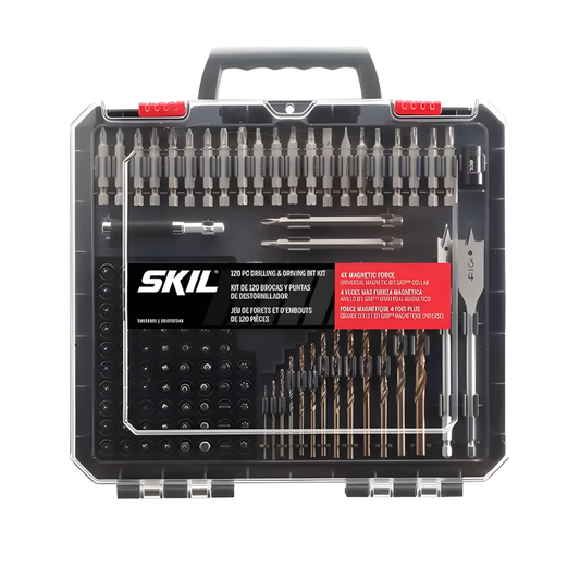 JUEGO DE MECHAS Y PUNTAS SKIL 120 PIEZAS