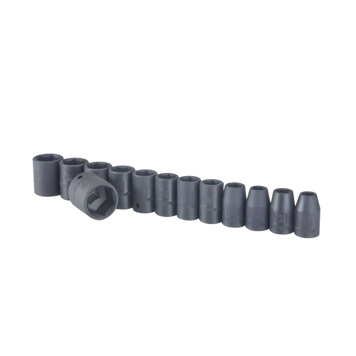 PITTSBURGH ½” METRIC IMPACT SOCKET SET, 13-PIECE