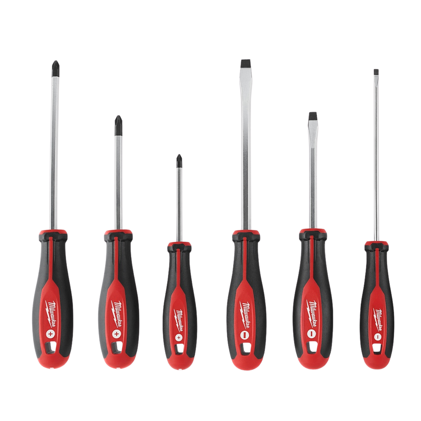 JUEGO DE DESTORNILLADORES MILWAUKEE 6 PIEZAS