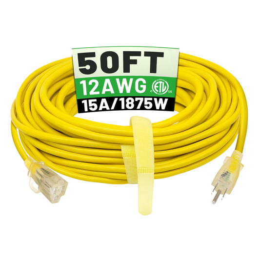 POWGRN EXTENSIÓN ELÉCTRICA 12/3 DE 50 PIES