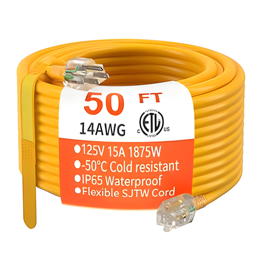 HUANCHAIN EXTENSIÓN ELÉCTRICA 14/3 DE 50 PIES
