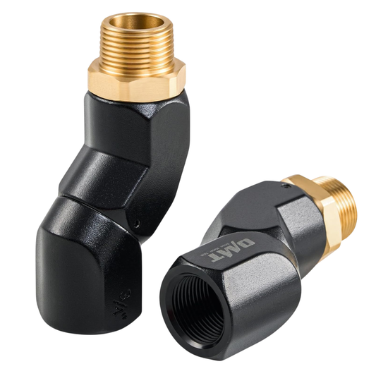 ORION MOTOR TECH BOQUILLA GIRATORIA DE MANGUERA DE COMBUSTIBLE NPT DE 1 PULGADA