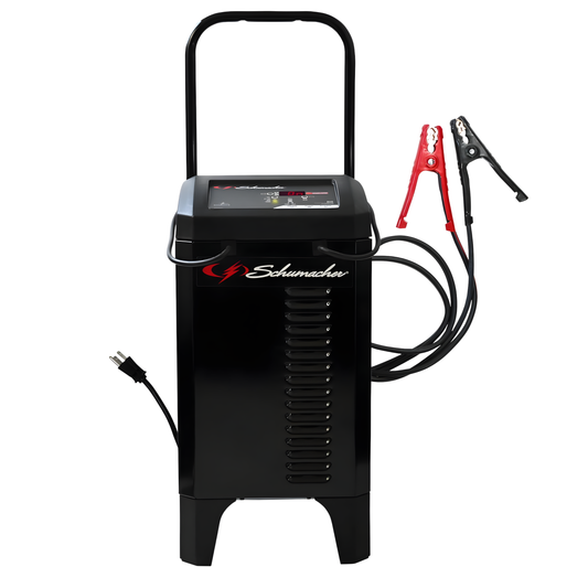 CARGADOR DE BATERÍA /ARRANCADOR DE MOTOR SCHUMACHER SC1353 DE 6/2/40/200 AMPERIOS Y 6/12 VOLTIOS - SC1353
