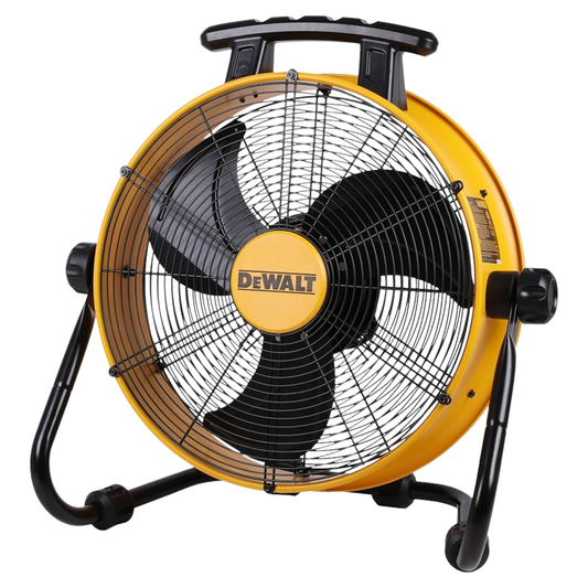 DEWALT DXF1840 VENTILADOR DE SUELO INDUSTRIAL, VENTILADOR DE TAMBOR DE 18 PULGADAS