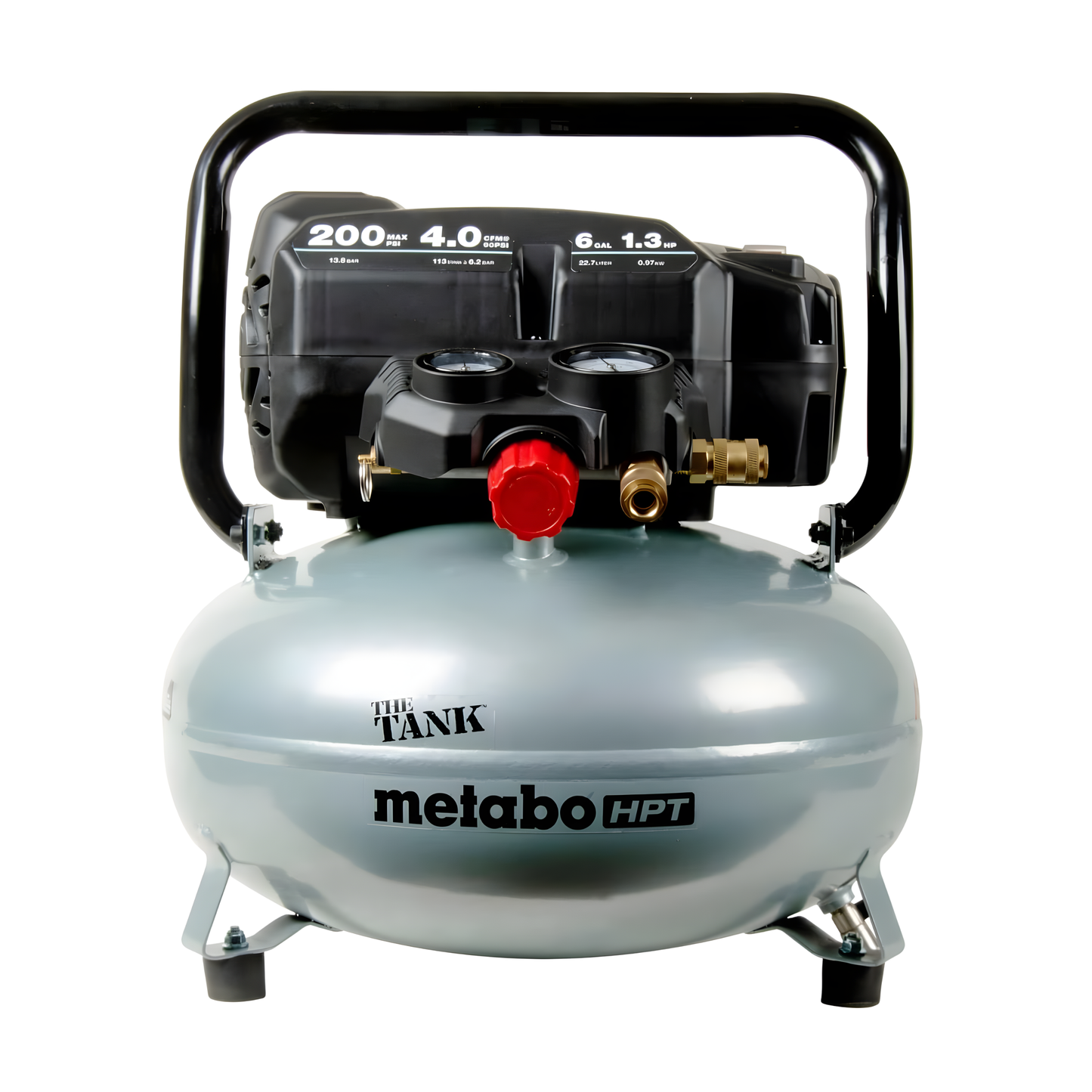 METABO HPT COMPRESOR DE AIRE, 6 GALONES, 1.3 HP, 4.0 CFM