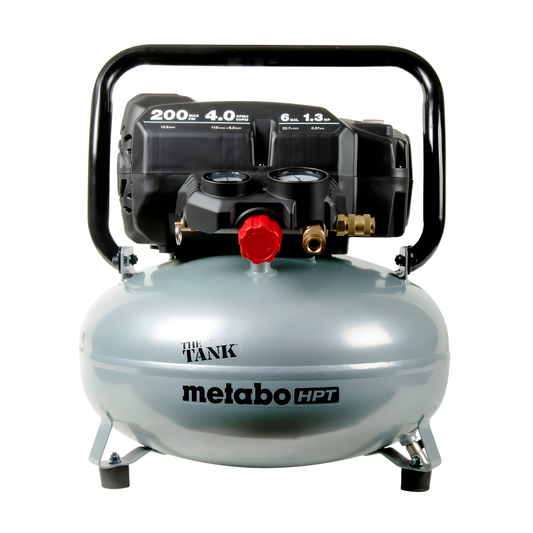 METABO HPT COMPRESOR DE AIRE, 6 GALONES, 1.3 HP, 4.0 CFM
