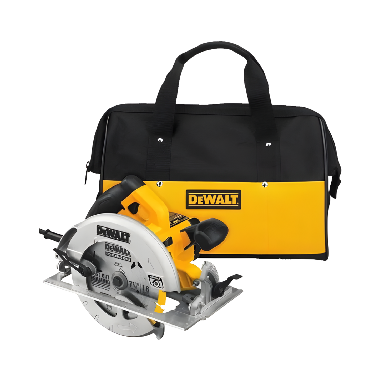 DEWALT DWE575SB SIERRA CIRCULAR LIGERA CON FRENO ELÉCTRICO DE 7 1/4 PULGADAS