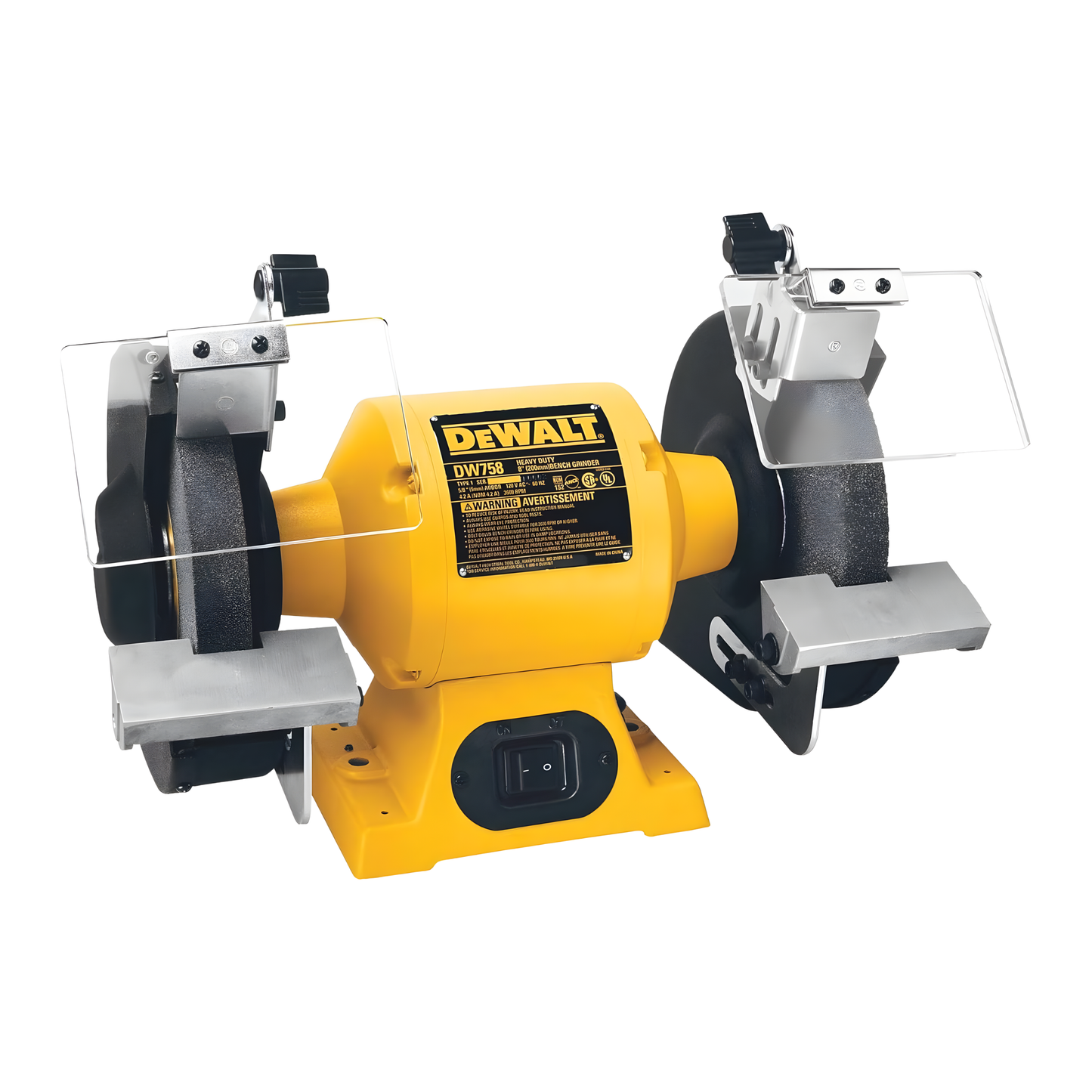 DEWALT DW758 ESMERIL DE BANCO DE 8 PULGADAS