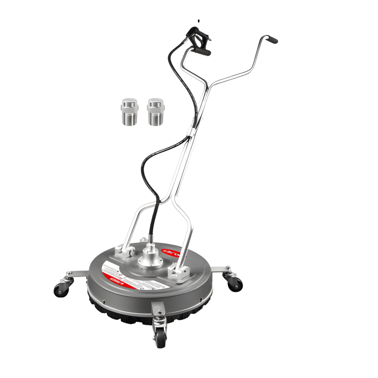 WOJET LIMPIADOR DE SUPERFICIES 18 PULGADAS CON 4 RUEDAS Y ASAS DOBLES, 4500 PSI