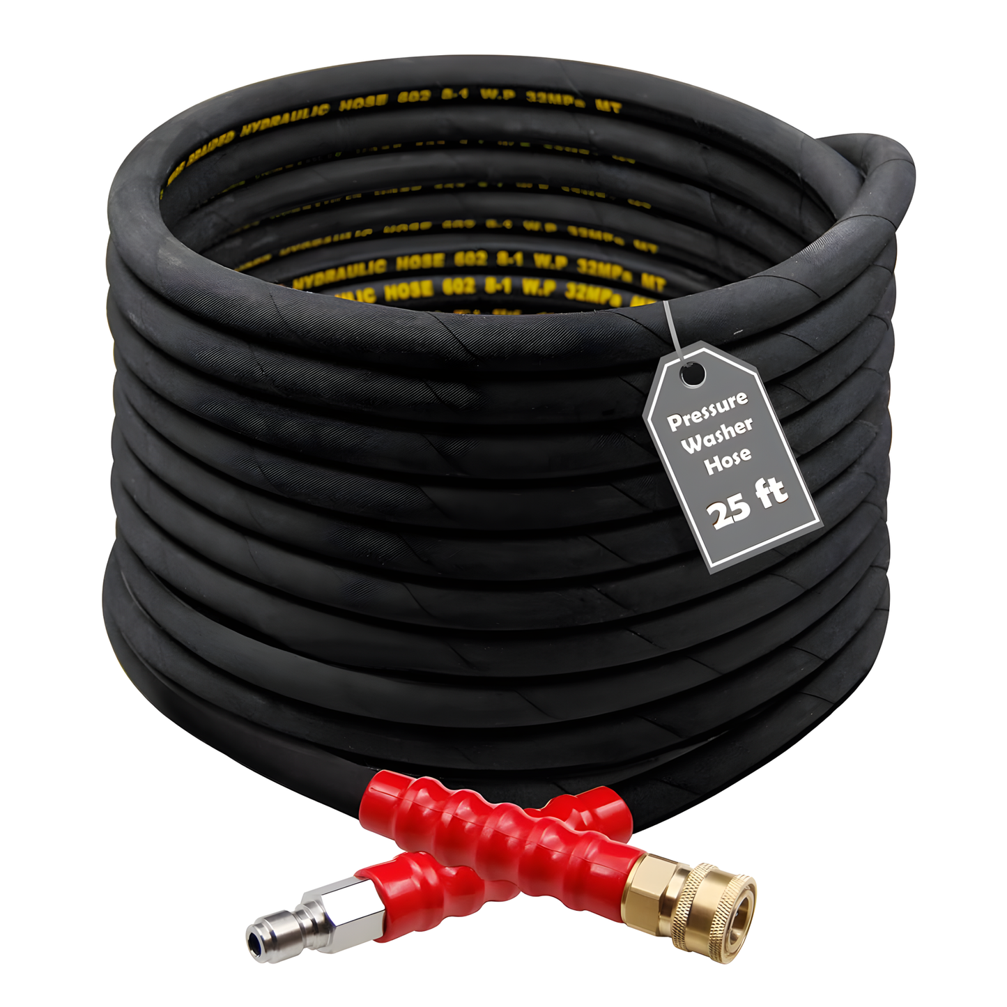 MANGUERA R2, DOBLE MALLA DE 25 PIES X 3/8 PULGADAS TWINKLE STAR, 4000 PSI