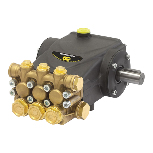 GENERAL PUMP BOMBA TRIPLEX, 1 PULGADA, TRANSMISIÓN POR CORREA